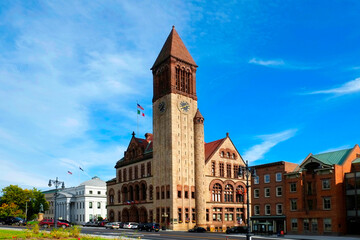 City Hall building Albany New York NY capital city