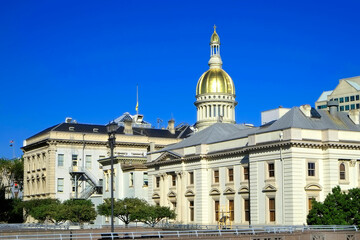 State Capitol Building Statehouse Trenton New Jersey USA Capital © Dennis MacDonald
