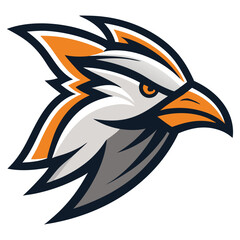 Bird mascot logo