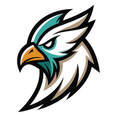 Bird mascot logo