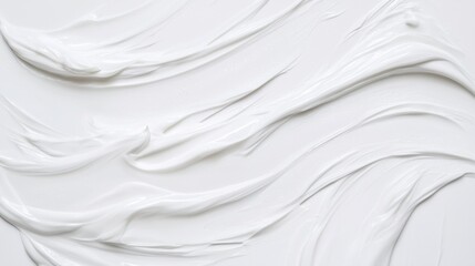 Obraz premium Luxurious night cream texture for skincare and beauty concepts