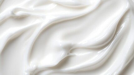 Fototapeta premium Luxurious night cream texture for skincare and beauty concepts