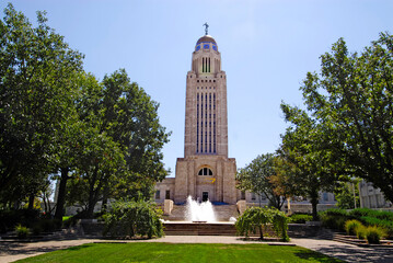 The State Capitol Building at Lincoln Nebraska NE USA