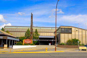 Obraz premium Administration Building Legislative Assembly Whitehorse Yukon Territory Canada Government Capital building