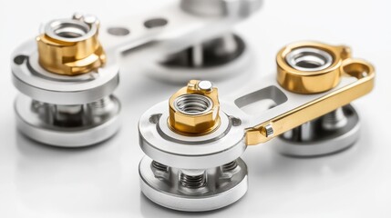 Realistic Close-Up of Professional Mechanical Parts