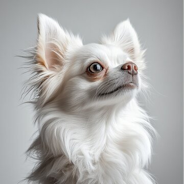 a chiko on a plain background.