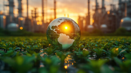 Sustainable Energy Solutions for a Greener Future - Environmental Conservation Concept