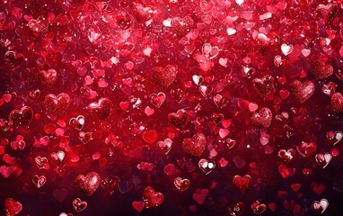 Saint Valentines Day gift background