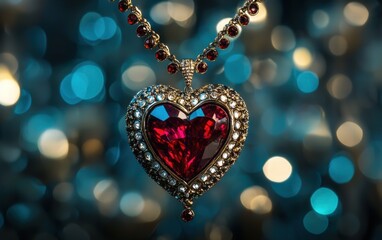 Saint Valentines Day jewerly background