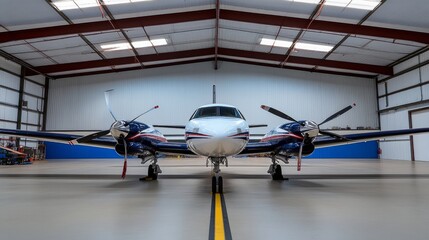 Drone Inspections for Aircraft Maintenance in Hangar
