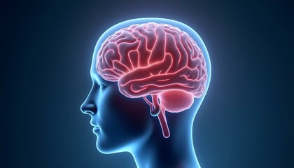 Highlighted Medical Brain