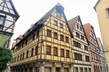Rothenurg Is a German medieval town, known for its half-timbered houses line the cobblestone lanes of its old town.