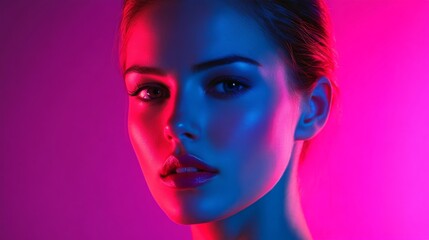 Obraz premium Vibrant Health and Soft Light Portrait