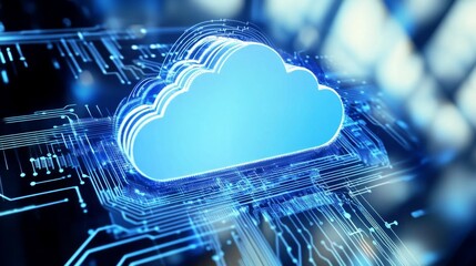 Abstract Cloud Computing Technology Background