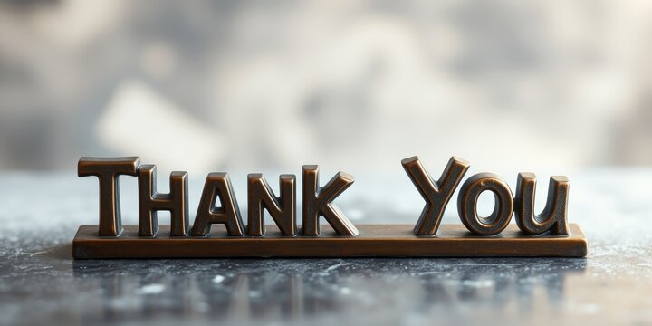 A thank you banner stands prominently, conveying gratitude and appreciation. This display celebrates Thank You Day, encouraging recognition of kindness