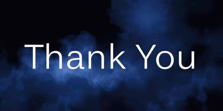 A striking thank you banner is displayed, forming the centerpiece of Thank You Day celebrations. The text is designed to convey appreciation in a stunning visual setting