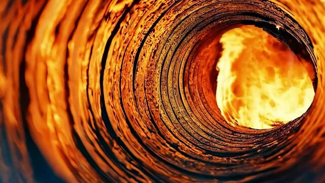 A metal foundry scene with molten metal being poured and shaped, capturing the intensity, heat, and craftsmanship of industrial metalworking production.