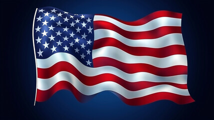 Fototapeta premium flag, usa
