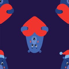 cartoon monster