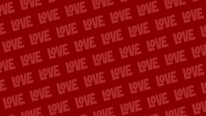 Beautiful hand-drawn seamless "love" pattern, perfect for romantic celebrations. Ideal for banners, wallpapers, textiles, and creative Valentine's Day designs