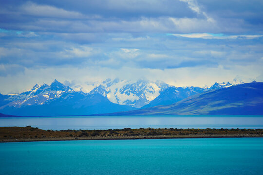 Lake Argentina.The largest lake in South America.its area is 1415 m&sup2;