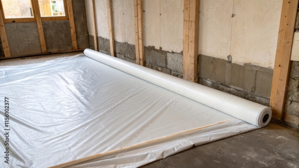 Aufkleber the protective covering is partially unrolled revealing a smooth seamless surface that contrasts wit