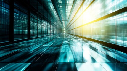 Obraz premium Modern Industrial Energy with Dynamic Angles and Light