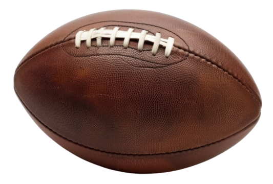 American football isolated on transparent background PNG