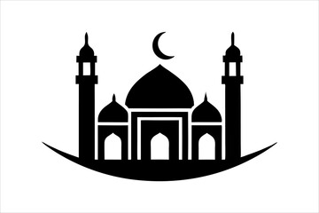 Mosque Icon silhouette