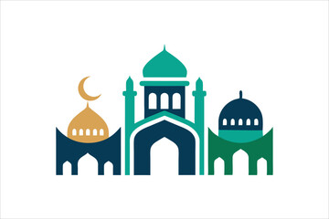 Mosque Icon silhouette