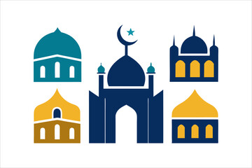 Mosque Icon silhouette