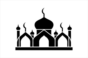 Mosque Icon silhouette