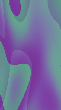 Lila und gr&uuml;nes abstraktes flie&szlig;endes Design, geeignet f&uuml;r Hintergr&uuml;nde, Webgrafiken, Drucke und digitale Kunstkreationen. Einzigartig und lebendig