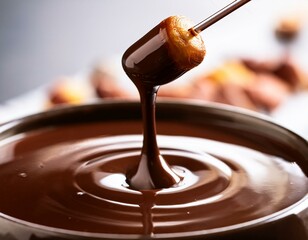 チョコレートフォンデュの一滴