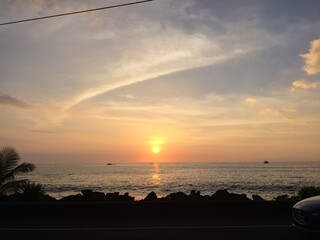 Sunset in Hawaii 