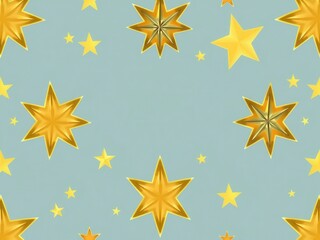Obraz premium Abstract star Christmas design with elegant golden lines, vector, design
