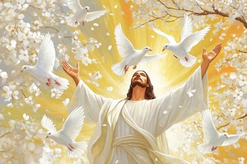 Resurrection and Renewal A Meaningful and Joyful Spiritual Easter Celebration, filled with love, joy, and the promise of new beginnings that resonates deeply within our hearts and communities