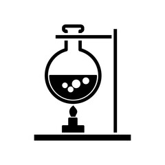 Chemistry icon design template