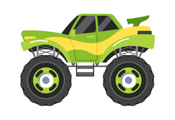 Monster truck with large tires © Pavlo Syvak