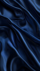 Obraz premium blue silk, blue fabric texture, silk, blue backgrounds, satin, fabric textures, blue satin, silk textures, HD wallpaper