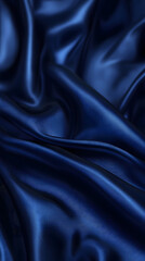 Obraz premium blue silk, blue fabric texture, silk, blue backgrounds, satin, fabric textures, blue satin, silk textures, HD wallpaper