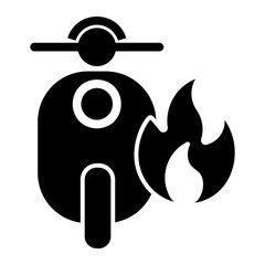 scooter Solid icon