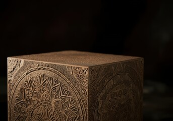 Nepal Theme Product Podium, Product Platform in Nepali Style
