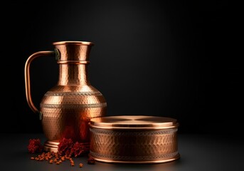 Nepal Theme Product Podium, Product Platform in Nepali Style
