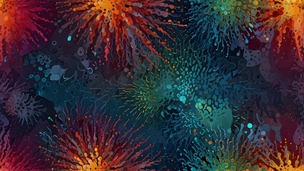 Seamless background Generative AI