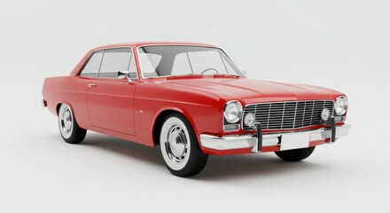 Naklejka premium red car