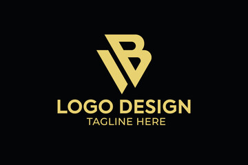 initial letter B b or flying bird hawk bird iconic logo, letter B bird logo, letter B logomark