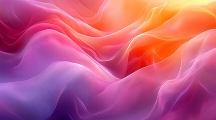 Fototapeta premium Abstract Colorful Waves Flowing Seamlessly