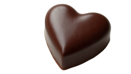 heart shaped chocolate