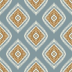 Ikat Pattern Ethnic Geometric native tribal boho motif aztec textile fabric carpet mandalas African American background backdrop illustrations tile paper flower texture fabric ceramic wallpaper